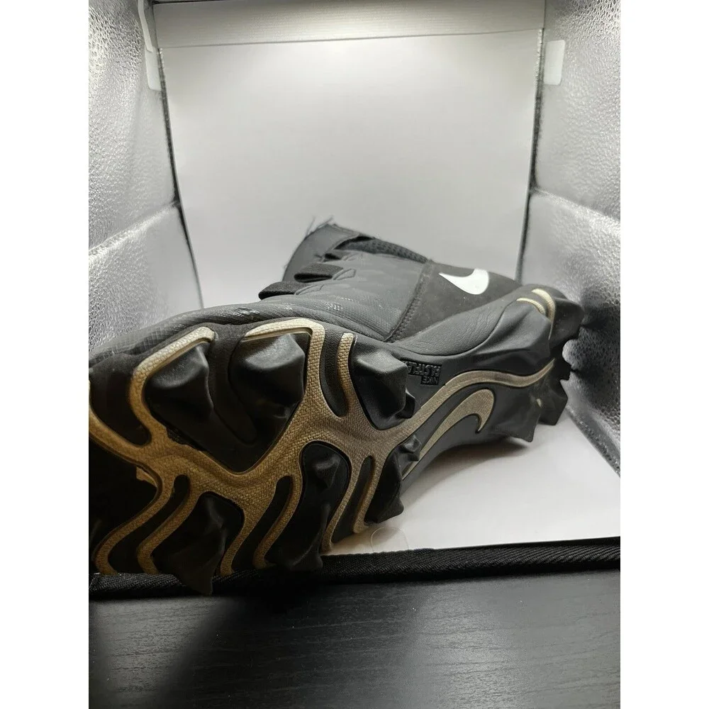 NIKE Force FastFlex Shark Black Football Cleats Shoes AQ7723-001  US 11
